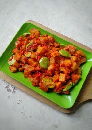 Foto resep Balado Kentang Pete