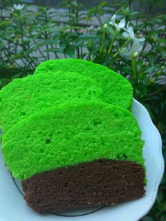 Foto resep Brownies Pandan Coklat Irit Tanpa DCC (day 3)#rabubaru