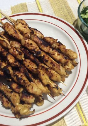 Foto resep Sate Ayam#PejuangDapur#PeduliKankerPayudara