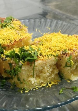 A picture of South Indian Dhokla.