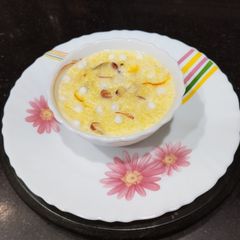 A picture of Sago Flour Phirni.