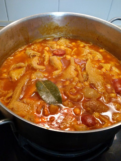 Una foto de Callos con garbanzos
