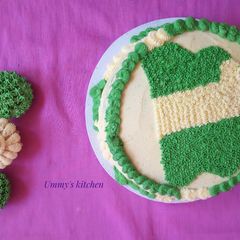 A picture of Nigerian Independence Cake.
