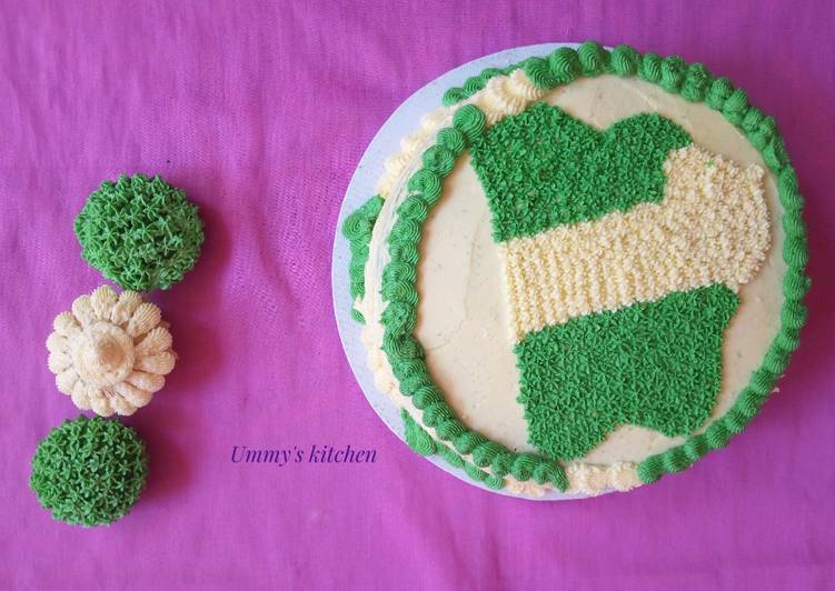 Nigerian Independence Cake
