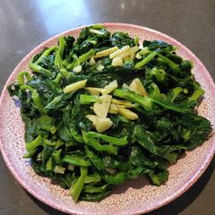 A picture of Stir Fry Pea Brussel or Tau Miu.