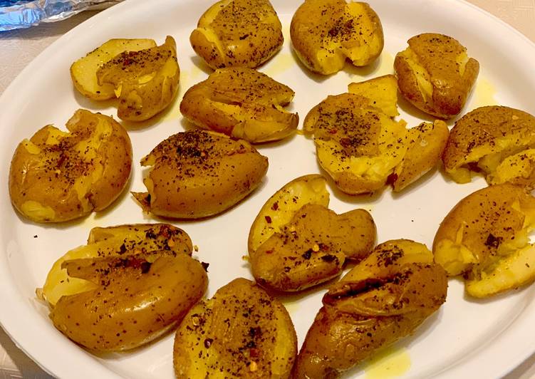 Steps to  Oven baked potatoes