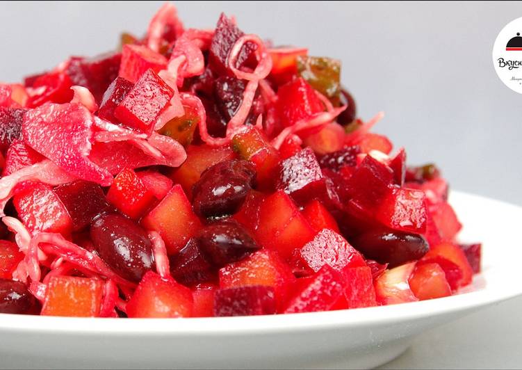 Винегрет рецепт кухня наизнанку. Вкусная минутка. винегрет раз два три. салаты на раз два три. кухня наизнанку винегрет.