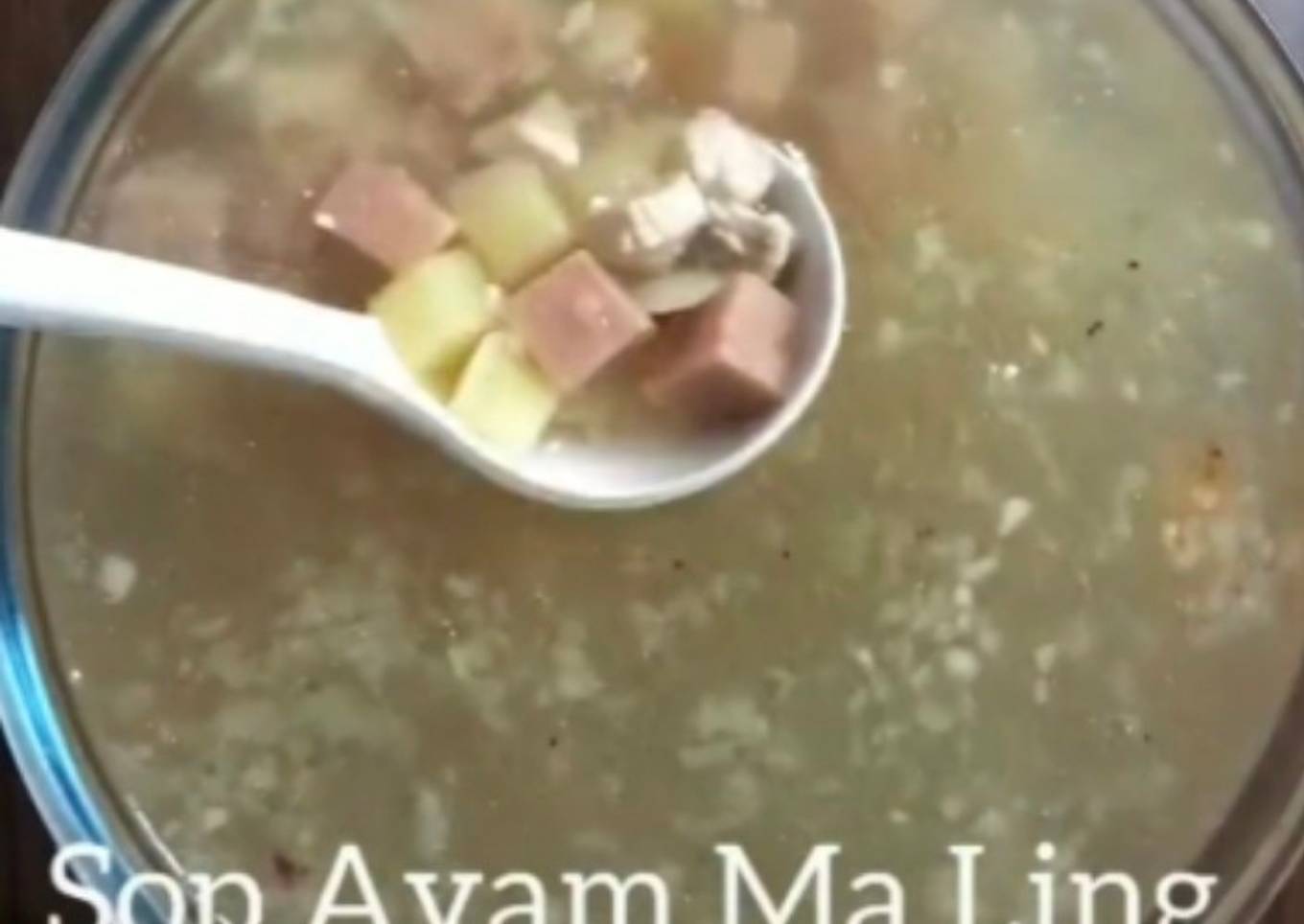 Sup Ayam Maling (Non Halal Food)