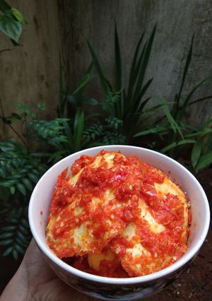 Foto resep Balado telur ceplok