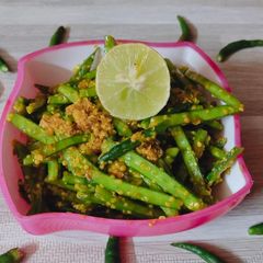 A picture of Cluster beans Gavar Pickle.