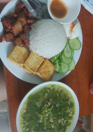 Hình của món BỮA CƠM 1 NGƯỜI 😀.