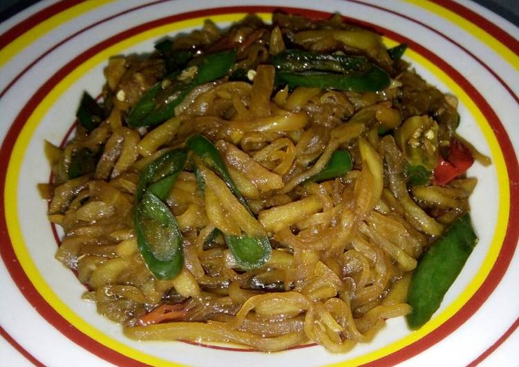 Resep Oseng labu siem cabe hijau yuk mari,,,, Menggugah Selera