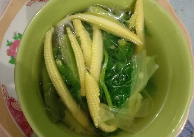 "Sayur bening polos"😘👍❤️