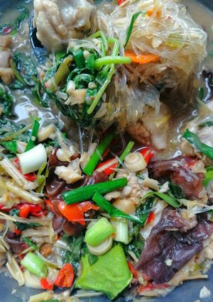 รูปของ แกงไก่ใส่วุ้นเส้นน้ำปลาร้า