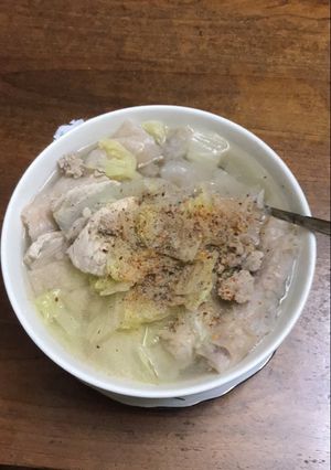 Hình của món Canh cải bắp thập cẩm cho ngày bận rộn - giảm mỡ tăng cơ.