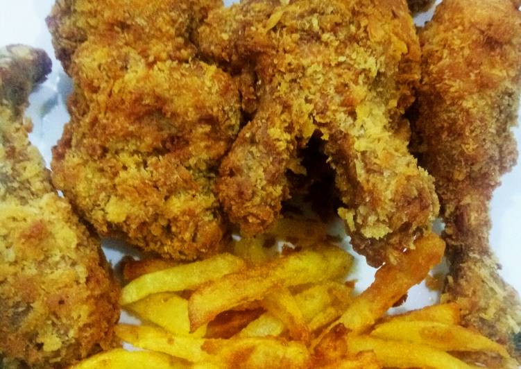 Recipe of Award-winning KFC style chicken