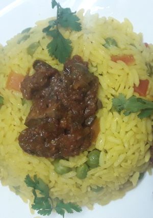 صورة لوصفة روز بالكبدة