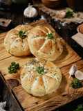 Korea garlic bread