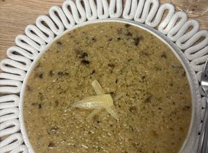 O poză a rețetei Risotto cu ciuperci și parmezan.