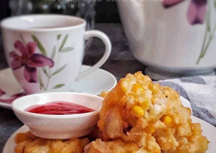 Cara Mudah Buat Cucur Jagung yang Lezat