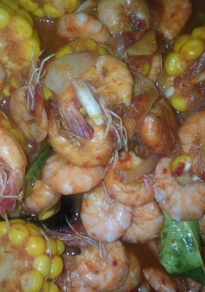 Foto resep Udang saus padang