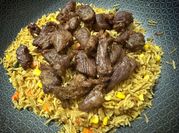 Gambar beras basmati bubuk kari