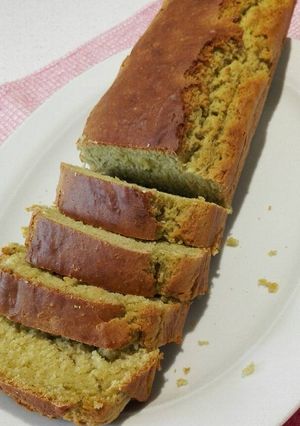 A picture of Pam's avocado bread.