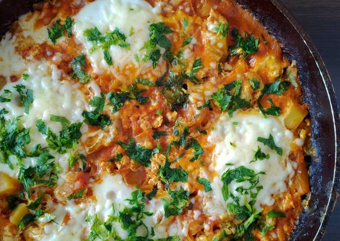Resep Chicken Shakshouka 👍 oleh Vita Jaurina - Cookpad