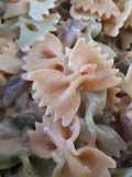 43. Ensalada de lacitos con salmón ahumado