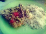 Risotto de pollo (#♥)