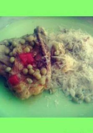 Una foto de Risotto de pollo (#♥)
