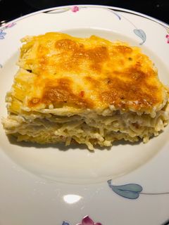 A picture of Creamy Baked Spaghetti 🍝.
