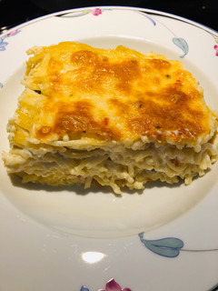 A picture of Creamy Baked Spaghetti 🍝.