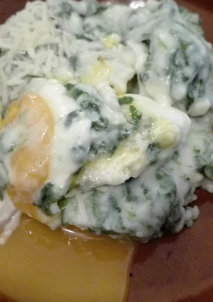 Una foto de ❤Huevos a la florentina