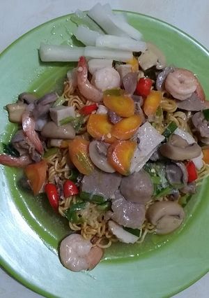 Foto resep I Fu Mie seafood rumahan