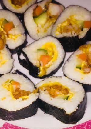 Foto resep Sushi udang