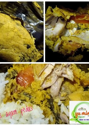 Foto resep Pepes Ayam pedas