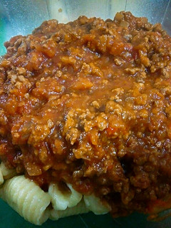 Una foto de Salsa bolognesa especial