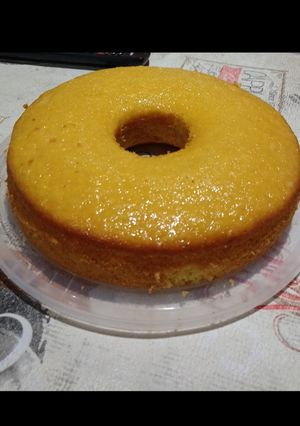 Una foto de Bizcochuelo de Zanahoria con Naranja