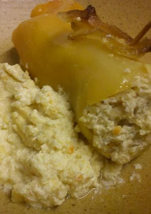 Tejfölös töltött paprika recept fotója