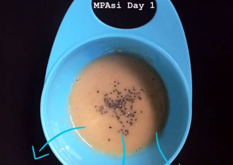 Bahan Mpasi pure pisang | Langkah Membuat Mpasi pure pisang Yang Paling Enak