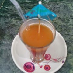 A picture of Bel (wood apple)ka sharbat.