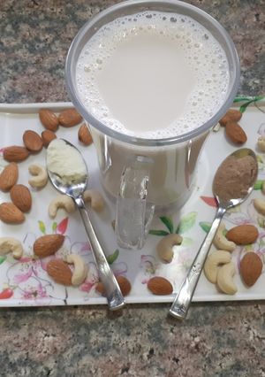 A picture of Masala milk/.