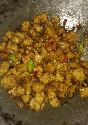 Foto resep Tumis kerang tempe Pete