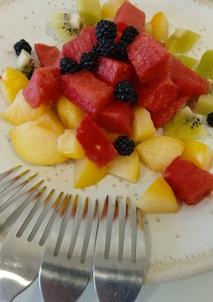 Una foto de Fruta para el desayuno