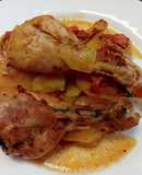 Jamoncitos de pollo al horno