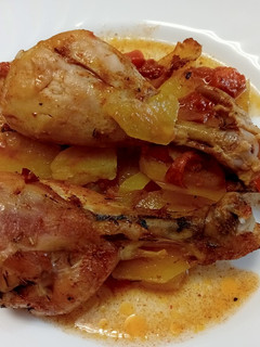 Una foto de Jamoncitos de pollo al horno