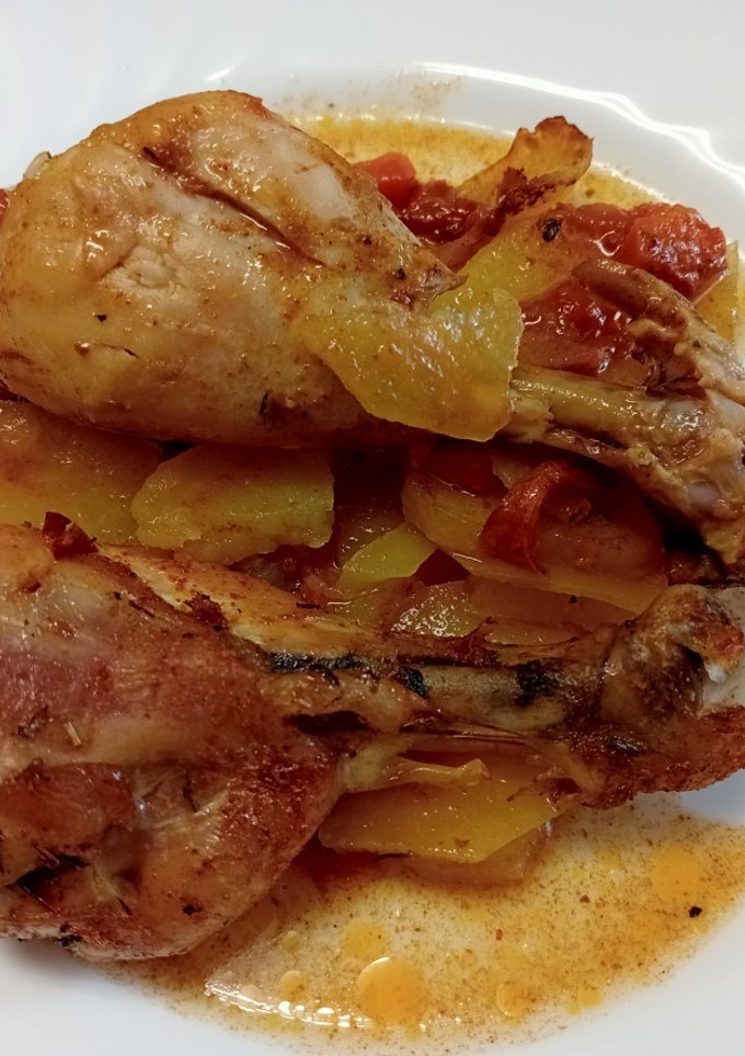 Una foto de Jamoncitos de pollo al horno