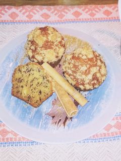 Φωτογραφία της συνταγής Muffins Μπανάνας με τρίμμα ζάχαρης & κανέλας