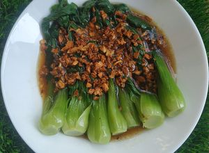 Foto resep Pakcoy Cah Bawang Putih